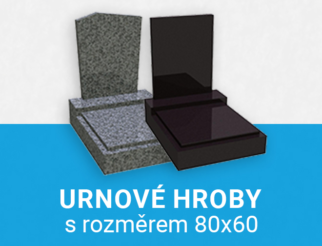 Banner - Urnové hroby 80x60cm skladem