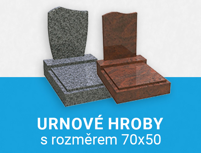 Banner - Urnové hroby 70x50cm skladem
