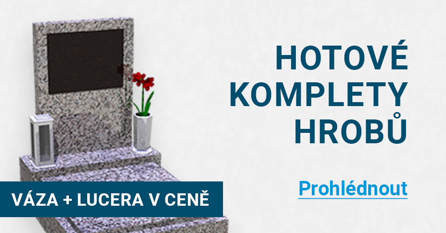 Banner - Hotové komplety hrobů